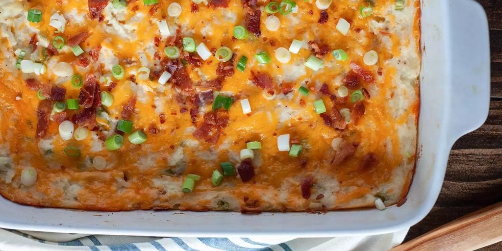 Here Is How to Make the Delicious Twice-Baked Cheesy Potato Casserole