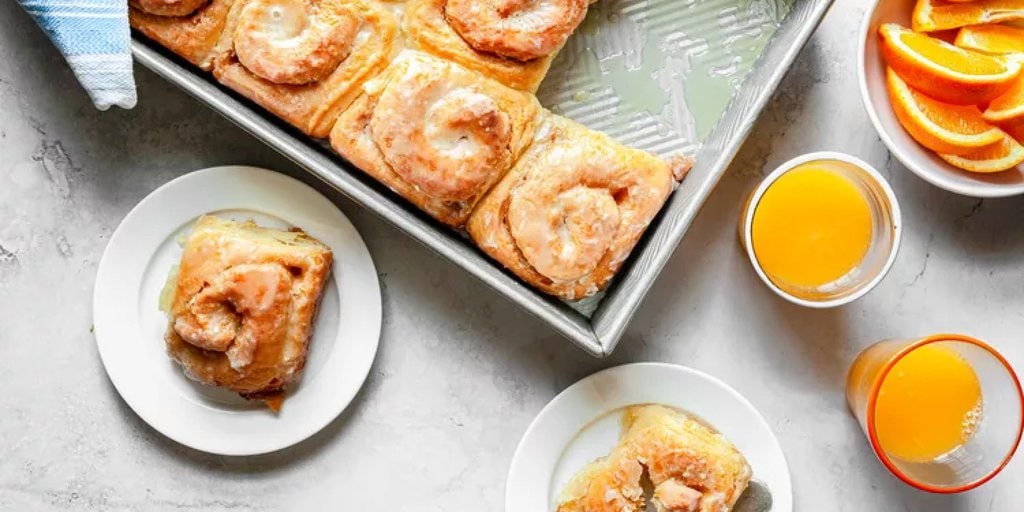 Whip Up These Orange Breakfast Rolls This Holiday Season