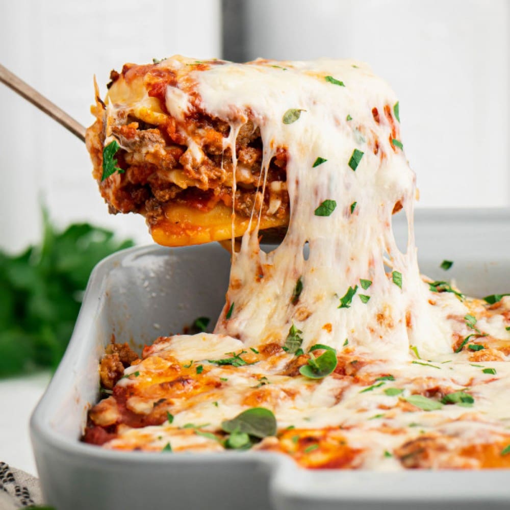 Try Out the Lazy Lasagna Recipe With Cheese Ravioli